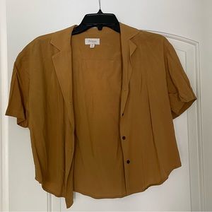 Brixton Women’s Small Cropped Button Down